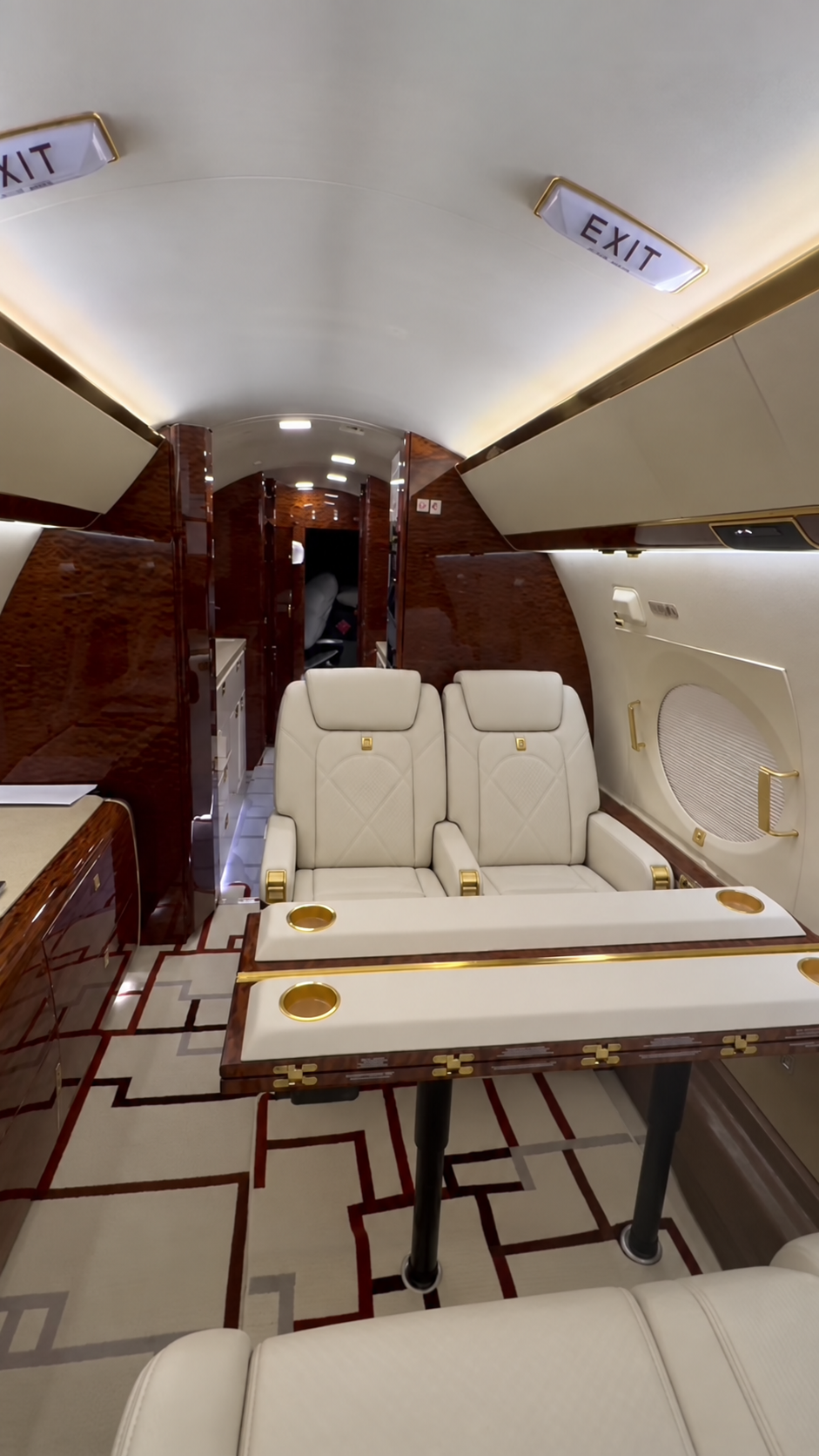 G450 executive cabin seating