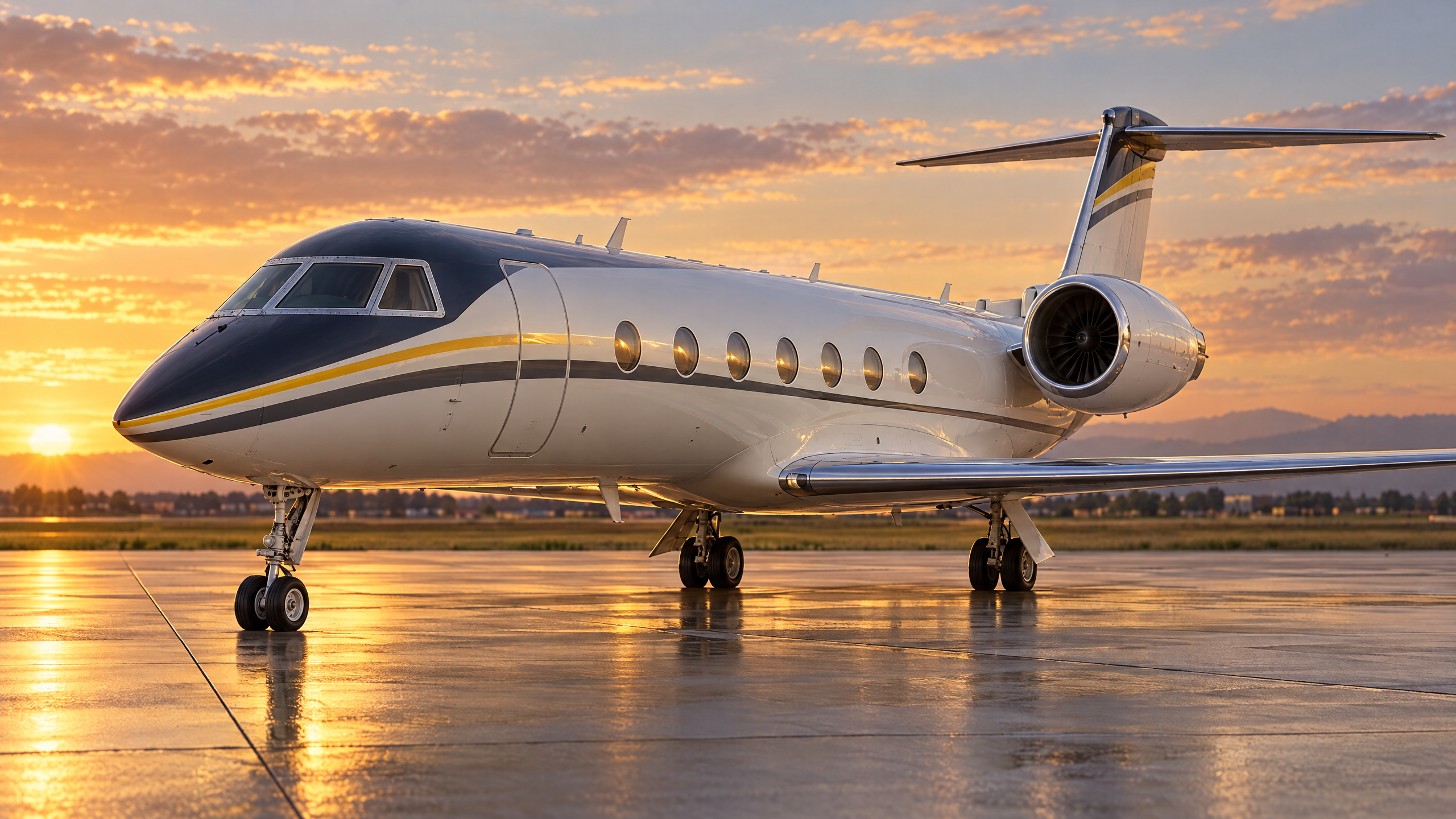 Gulfstream G450 aircraft exterior